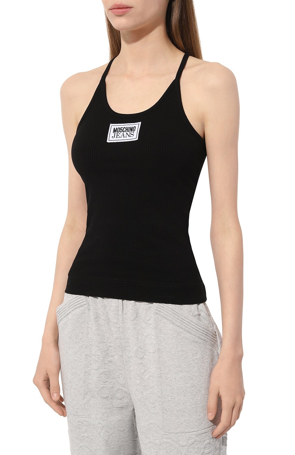 Майка из вискозы M05CH1NO JEANS, арт. A0809/3259, фото 3