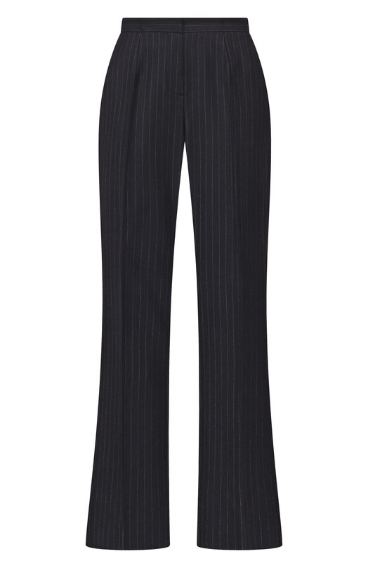 Шерстяные брюки Kiton D60102K0564G01 Чёрный D60102K0564G01