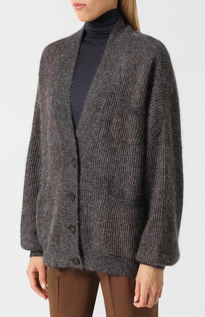 Вязаный кардиган на пуговицах BRUNELLO CUCINELLI, арт. M7V771506, фото 3