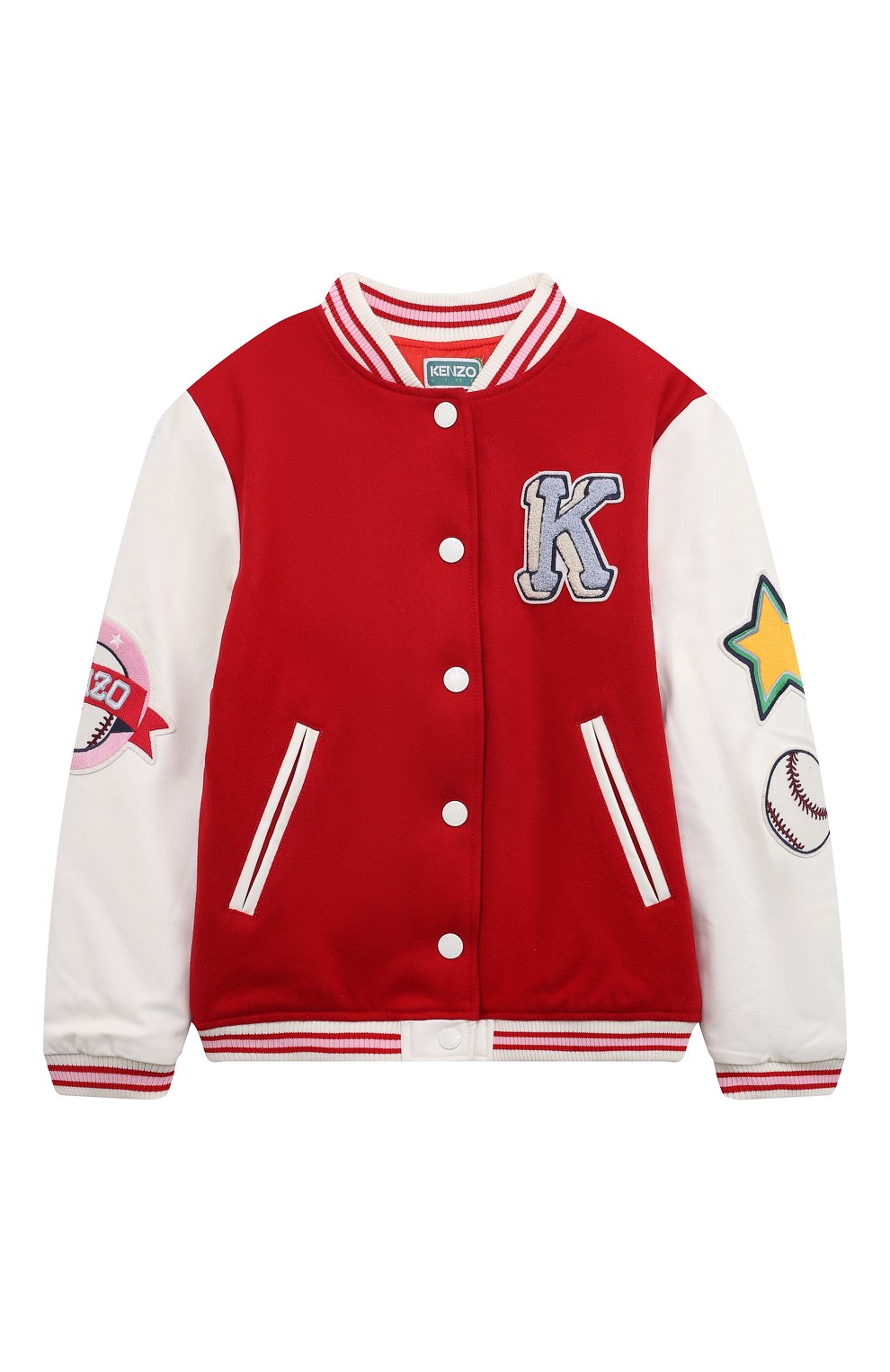 Бомбер из шерсти и вискозы KENZO, арт. K16096/6Y-12Y, фото 1