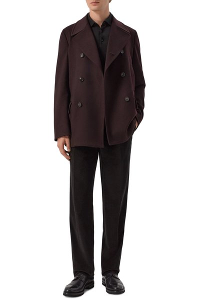 Кожаные дерби KITON черного цвета по цене 198500 руб., арт. USSA529N00100, фото 2 Кожаные дерби KITON, арт. USSA529N00100, фото 2