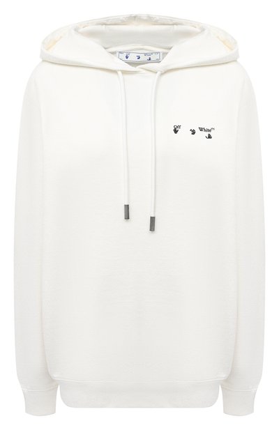Женский хлопковое худи OFF-WHITE, арт. 0WBB035R21JER002