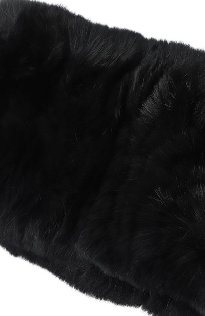 Меховая повязка из кролика YVES SALOMON, арт. 23WAA100XXKREX, фото 3