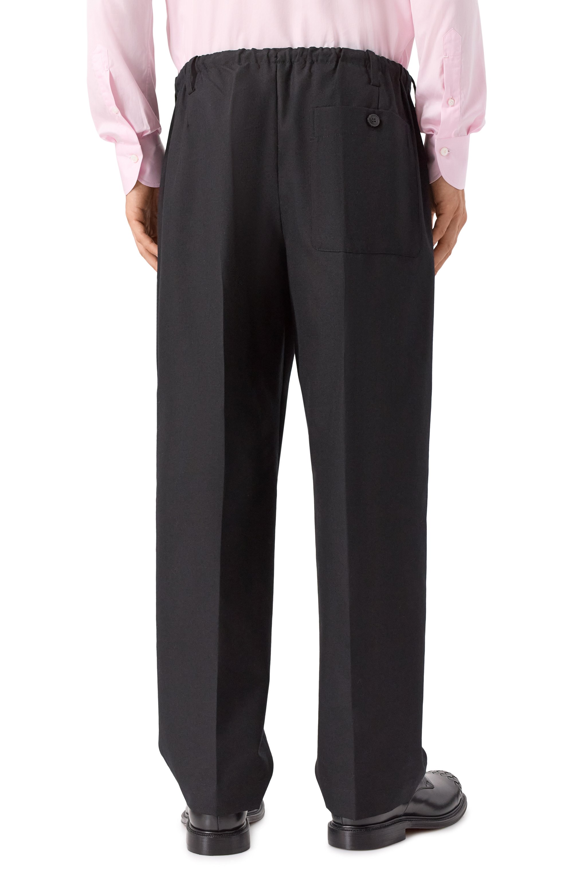 Шерстяные брюки DRIES VAN NOTEN, арт. 020976-2310-900, фото 4