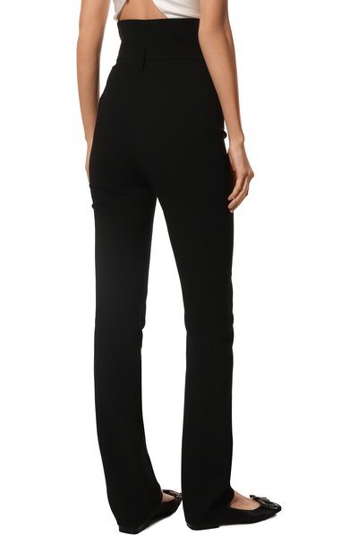 Брюки из вискозы PHILOSOPHY DI LORENZO SERAFINI черного цвета по цене 51700 руб., арт. A0309/7118, фото 4 Брюки из вискозы PHILOSOPHY DI LORENZO SERAFINI, арт. A0309/7118, фото 4