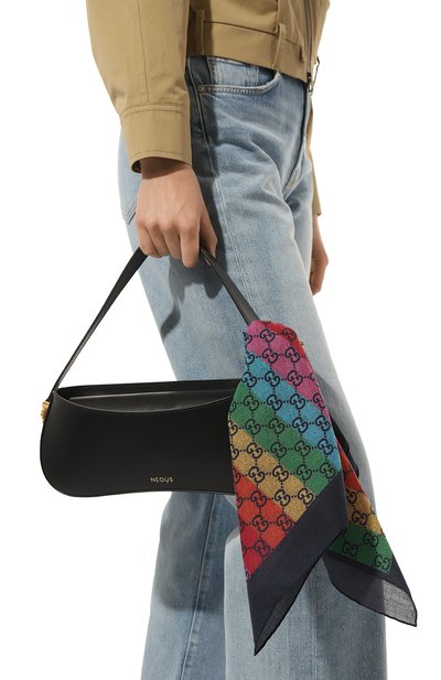 Хлопковый платок GUCCI, арт. 662781 3G101, фото 3