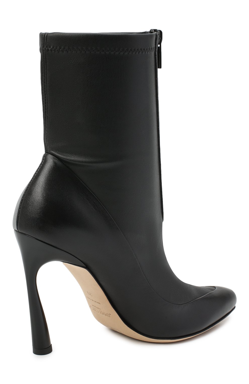 Кожаные ботильоны brax 100 JIMMY CHOO черного цвета по цене 89950 руб., арт. BRAX 100/ZZK, фото 4 Кожаные ботильоны brax 100 JIMMY CHOO, арт. BRAX 100/ZZK, фото 4