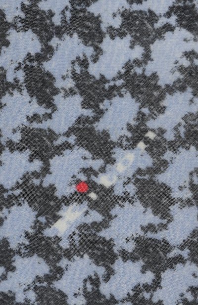 Шарф KITON голубого цвета по цене 42500 руб., арт. USCIACK0259F01, фото 3 Шарф KITON, арт. USCIACK0259F01, фото 3