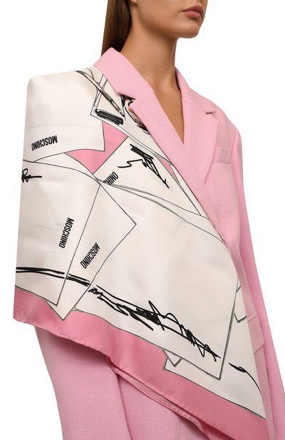 Шелковый платок MOSCHINO, арт. A9350/8265, фото 2