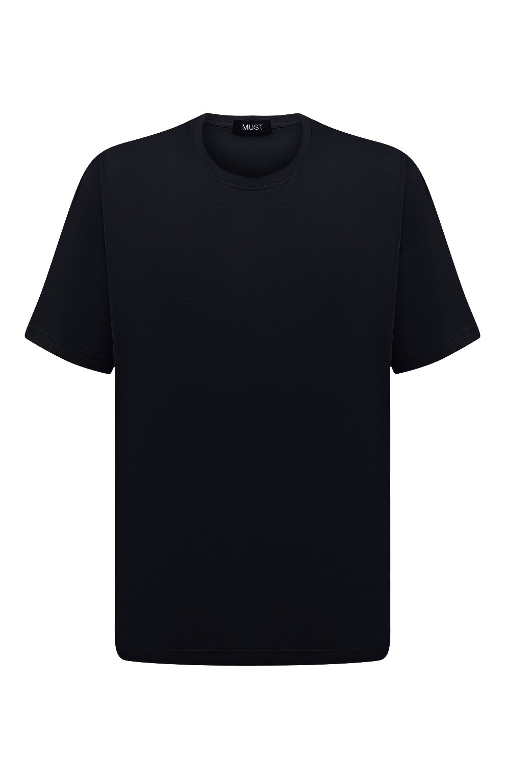 Хлопковая футболка MVST темно-синего цвета по цене 39500 руб., арт. 13M660.MK00.MUST.B&T/64-70, фото 1 Хлопковая футболка MVST, арт. 13M660.MK00.MUST.B&T/64-70, фото 1