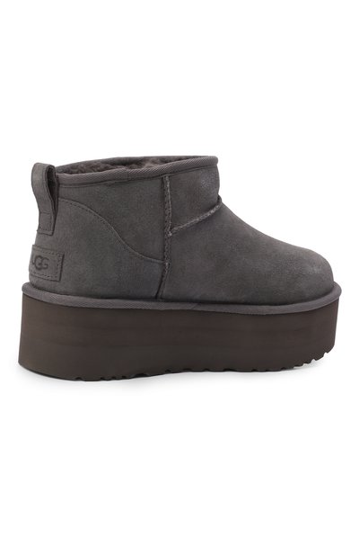 Замшевые угги classic ultra mini platform UGG, арт. 1135092, фото 5