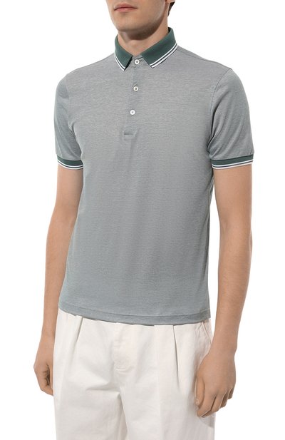 Хлопковое поло  GRAN SASSO, арт. 60144/72721, фото 3