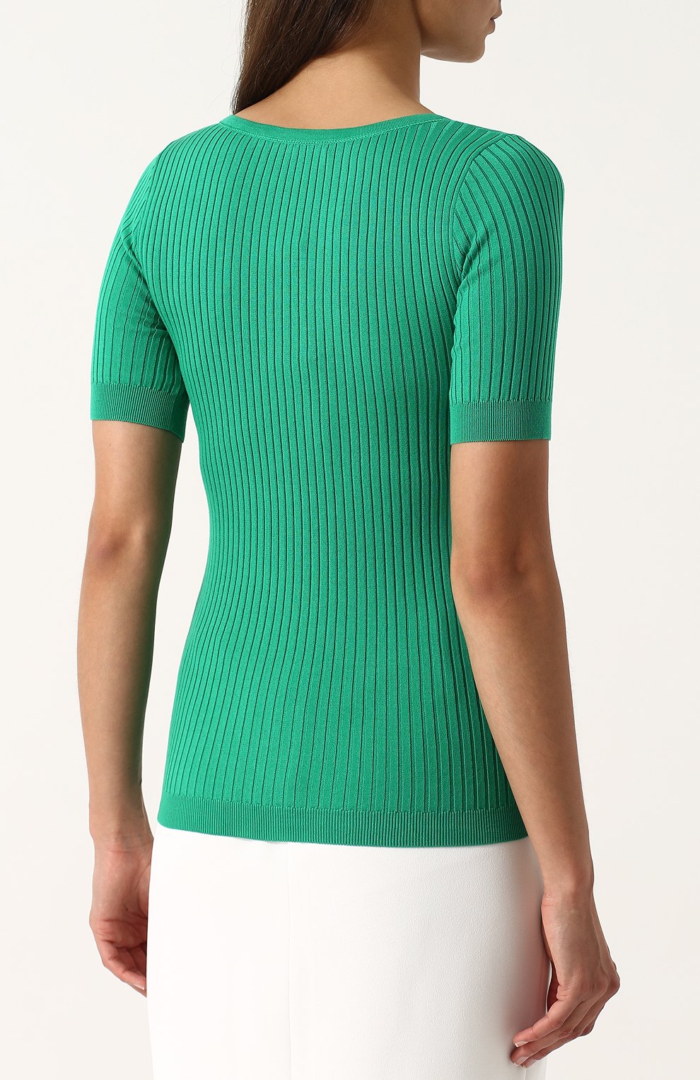 Топ фактурной вязки с круглым вырезом RALPH LAUREN, арт. 290710190, фото 4