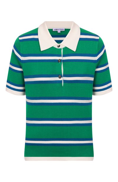 Женское хлопковое поло ADDICTED, арт. TS2506.719-520