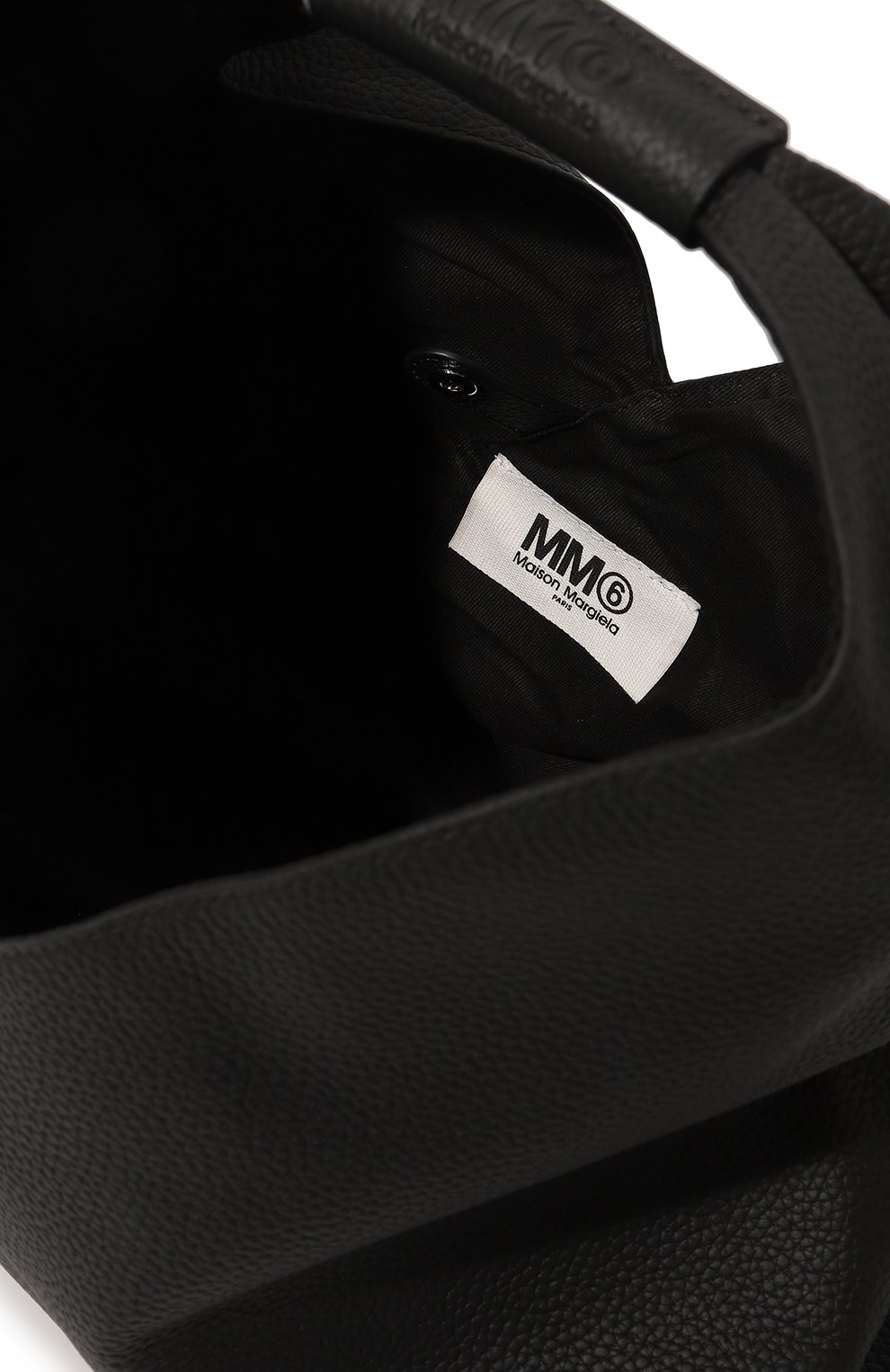 Сумка japanese large MM6 черного цвета по цене 77650 руб., арт. S54WD0039/P4344, фото 5 Сумка japanese large MM6, арт. S54WD0039/P4344, фото 5