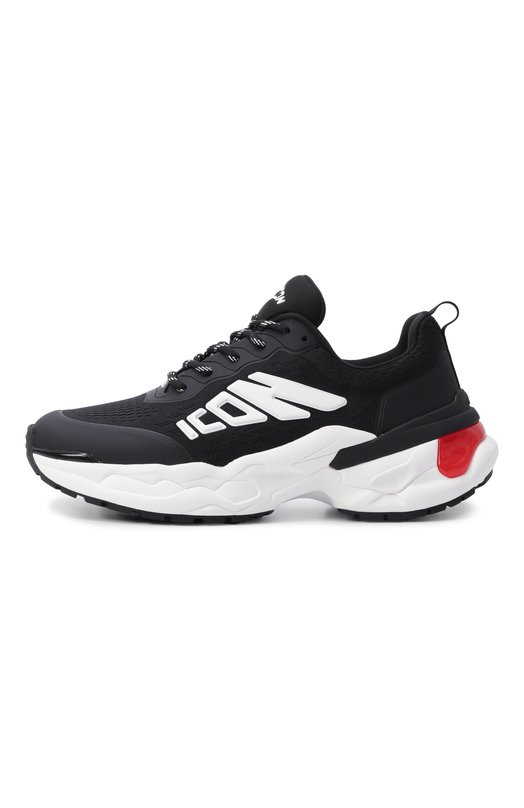 Текстильные кроссовки Faster Dsquared2 SNM0450/59203115 Чёрно-белый  SNM0450/59203115 Фото 4