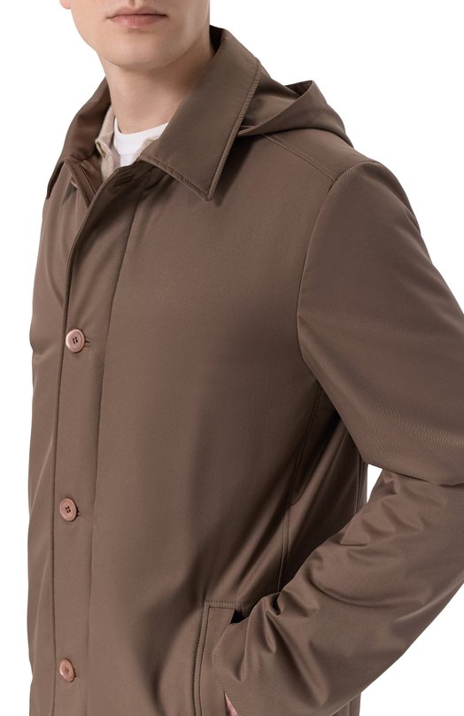 Плащ Stefano Ricci MDJ5300250/PL001T Коричневый  MDJ5300250/PL001T Фото 5