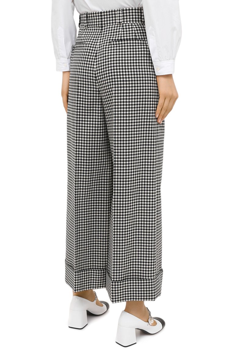 Шерстяные брюки MIU MIU, арт. MP1368-1V7W-F0002, фото 1