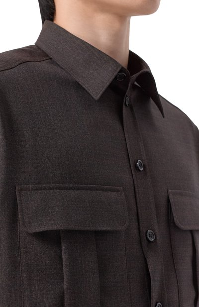 Шерстяная рубашка DOLCE & GABBANA, арт. G50J2T/HU2B0, фото 5