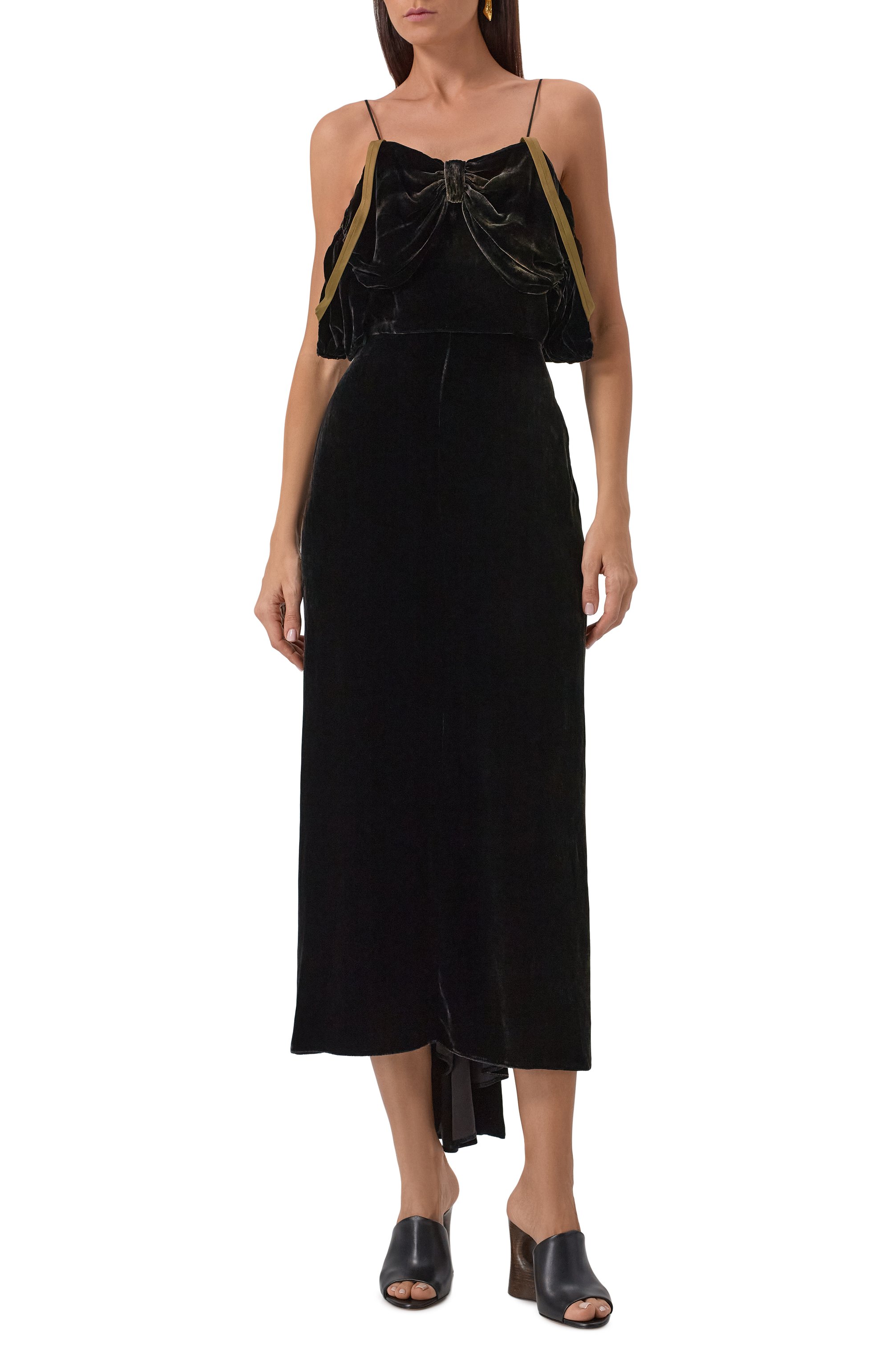 Бархатное платье MAISON MARGIELA, арт. S51DG0003/M35345, фото 3