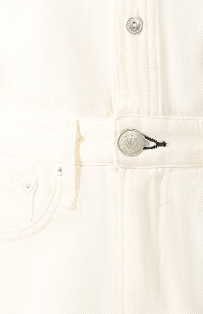 Джинсовое платье RAG AND BONE белого цвета по цене 37350 руб., арт. WCW20S3031VP31, фото 5 Джинсовое платье RAG AND BONE, арт. WCW20S3031VP31, фото 5