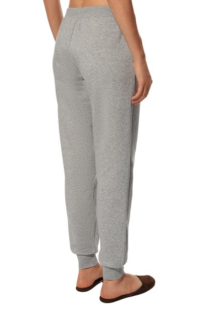 Хлопковое джоггеры EMPORIO ARMANI серого цвета по цене 7995 руб., арт. 164600/2F265, фото 4 Хлопковое джоггеры EMPORIO ARMANI, арт. 164600/2F265, фото 4