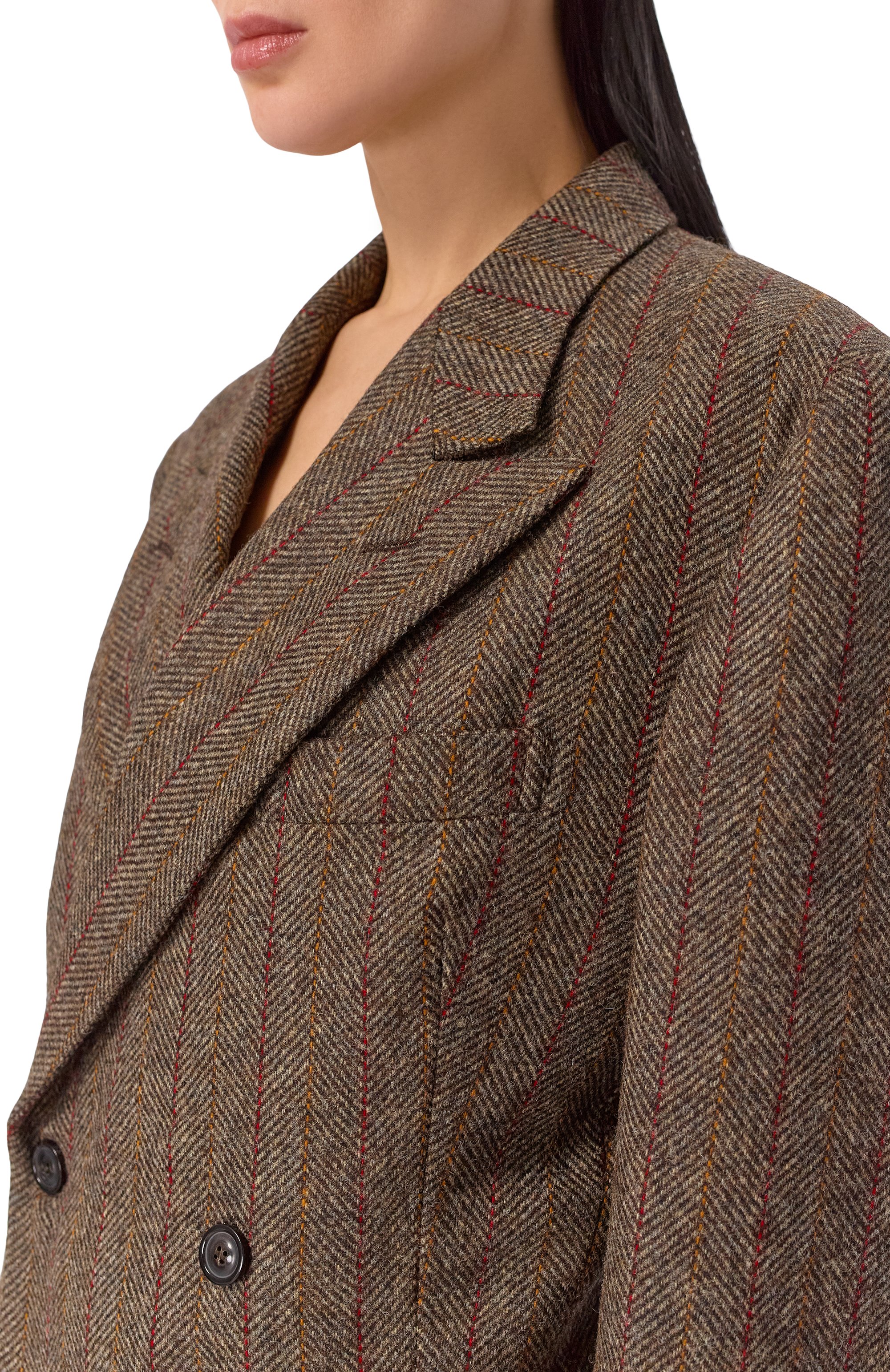 Шерстяной жакет MAISON MARGIELA, арт. S29BN0413/M35607, фото 5