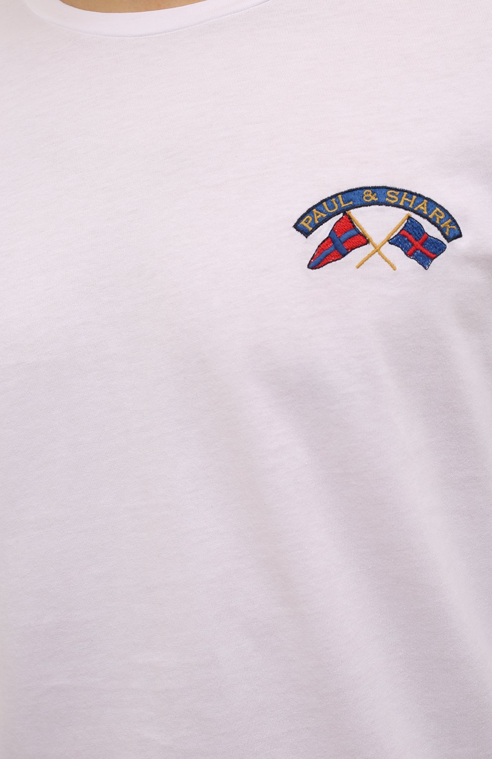 Хлопковый лонгслив PAUL&SHARK, арт. 22411501/C00, фото 5