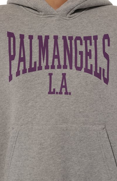 Хлопковое худи PALM ANGELS, арт. PWBB023F24FLE001, фото 5