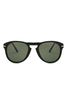 Женские солнцезащитные очки PERSOL черного цвета, арт. 0714-95/31 | Фото 3 (Кросс-КТ: С/з-унисекс; Региональные ограничения белый список (Axapta Mercury): RU; Тип очков: С/з; Очки форма: Авиаторы; Оптика Гендер: оптика-унисекс)