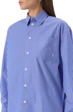 Хлопковая рубашка SPORTY AND RICH, арт. SI006612302ST02, фото 5