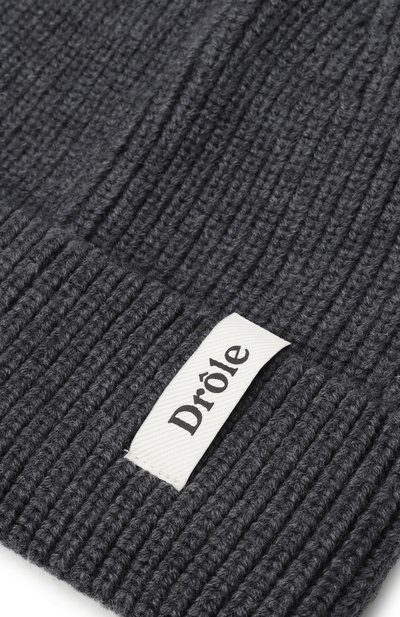 Шерстяная шапка DROLE DE MONSIEUR, арт. E-BN100-W0007-DGR, фото 3