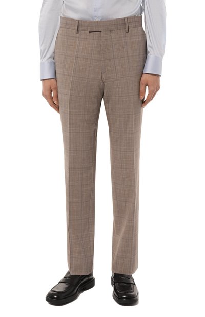 Шерстяной костюм BOSS бежевого цвета по цене 79100 руб., арт. 50489350, фото 4 Шерстяной костюм BOSS, арт. 50489350, фото 4