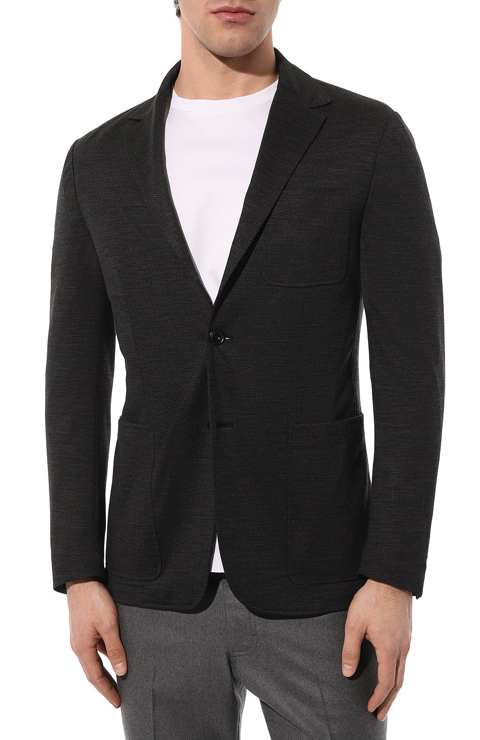 Пиджак из шерсти и лиоцелла CANALI, арт. J0147/JC02719, фото 3