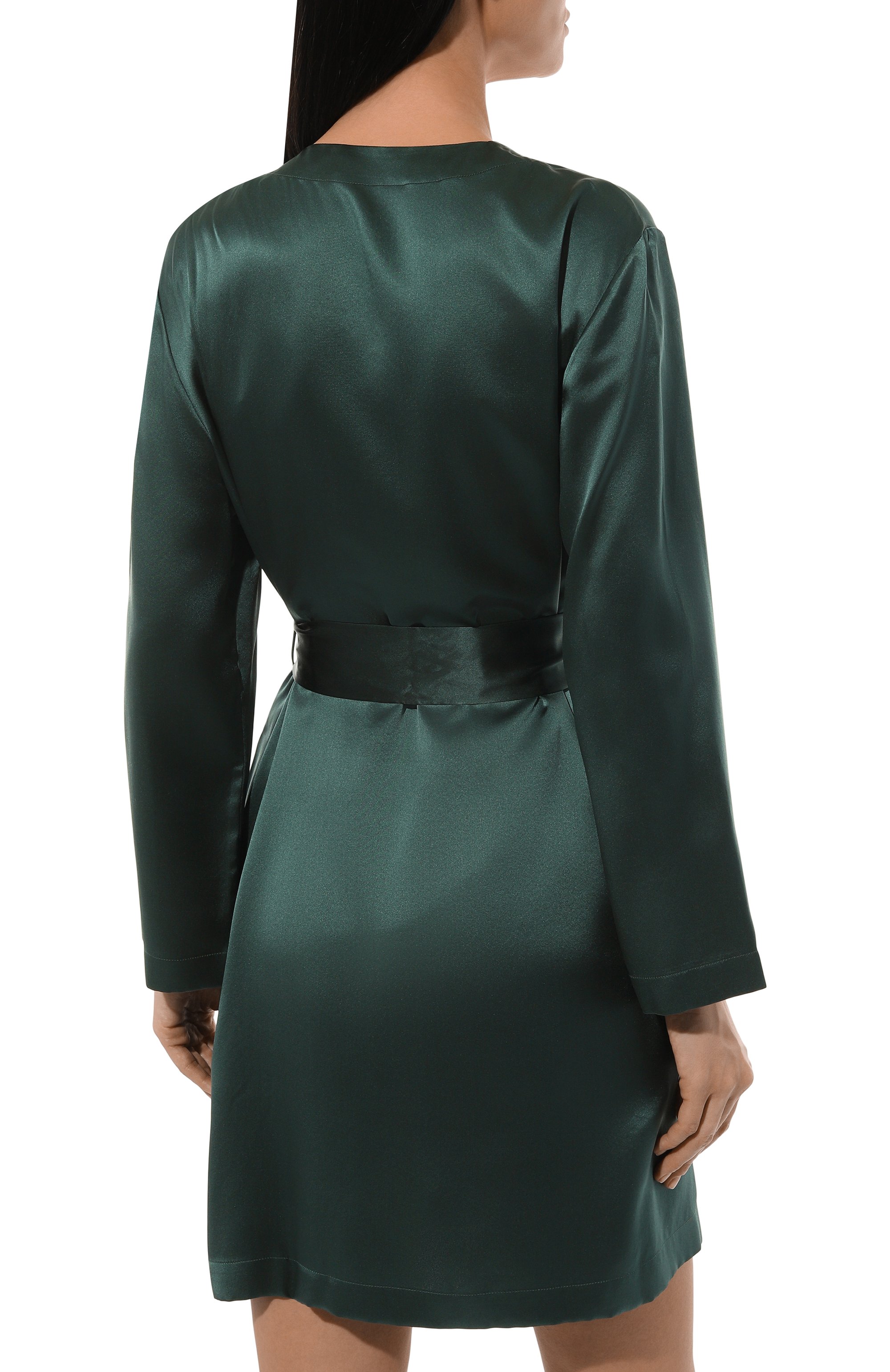 Шелковый халат LUNA DI SETA, арт. VLST08009, фото 4