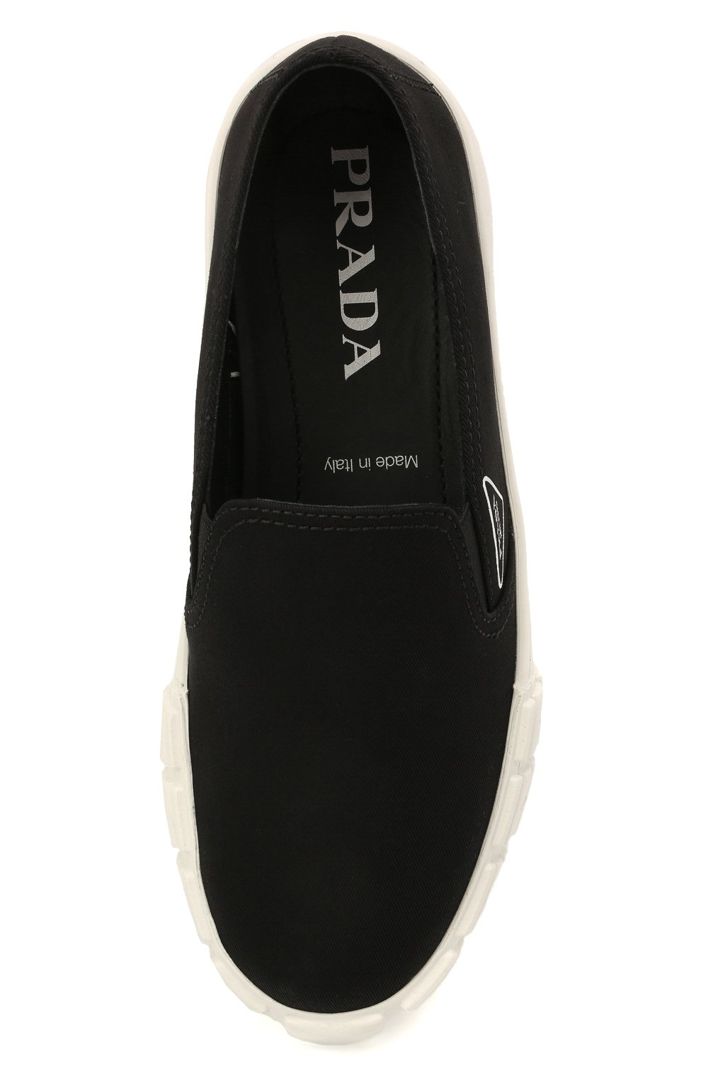 Текстильные слипоны wheel PRADA, арт. 1S578M-GUD-F0632-035, фото 6