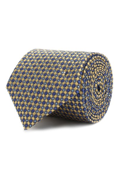 Мужской шелковый галстук CANALI, арт. 18/HJ02020