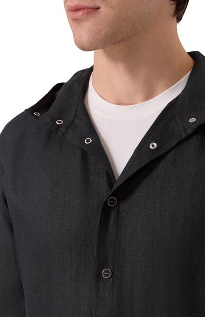 Льняная рубашка KITON, арт. UMCMARH0969003, фото 5