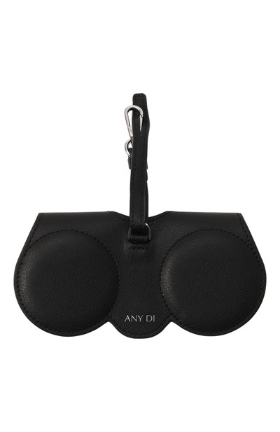 Кожаный футляр для очков ANY DI, арт. SP101602 BLACK SILVER, фото 2