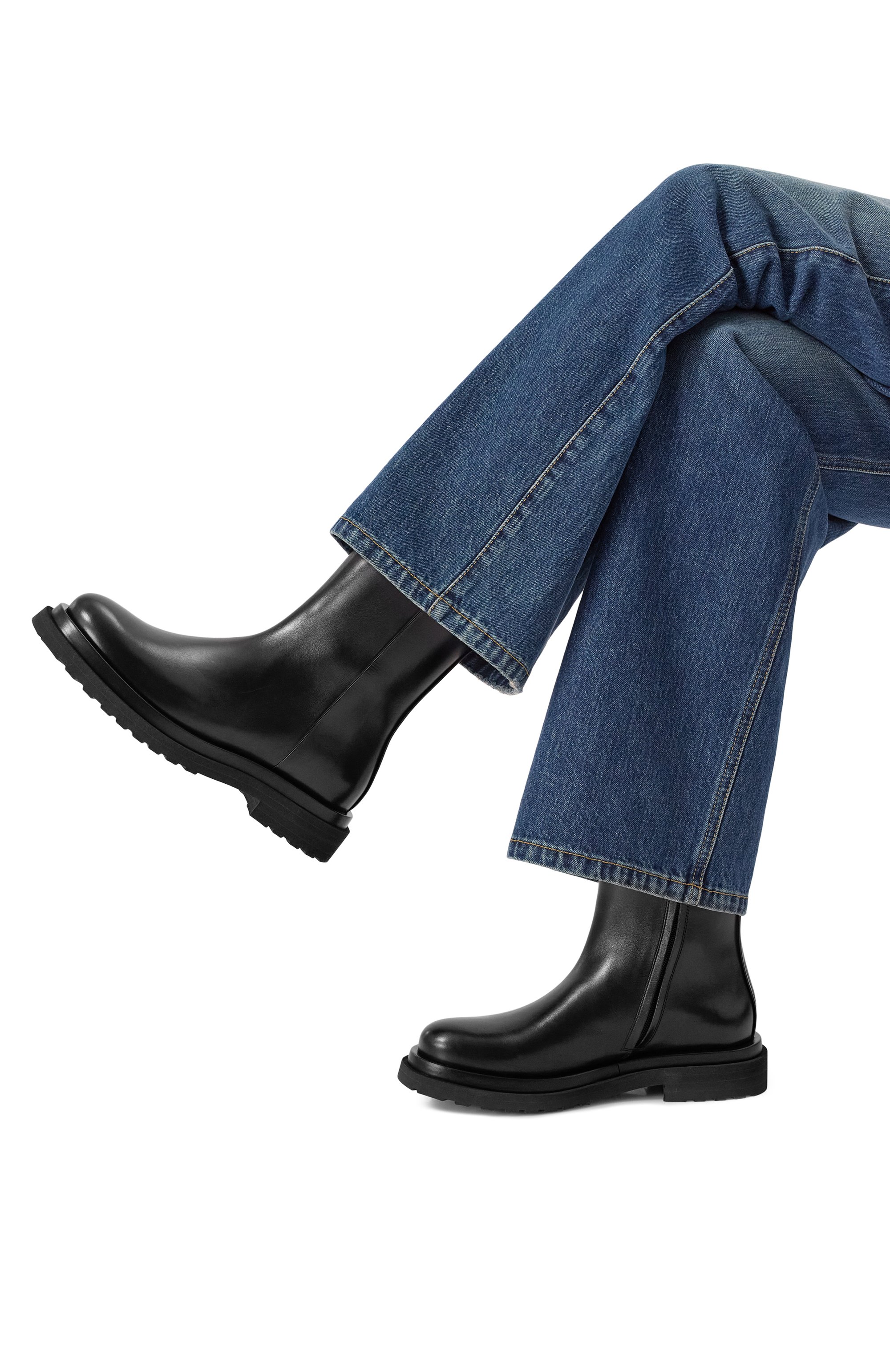 Кожаные ботинки BRUNELLO CUCINELLI, арт. MZ0LG3089, фото 2