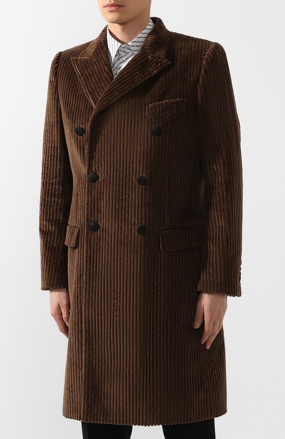 Вельветовое пальто DOLCE & GABBANA, арт. G002GT/FUVDJ, фото 3