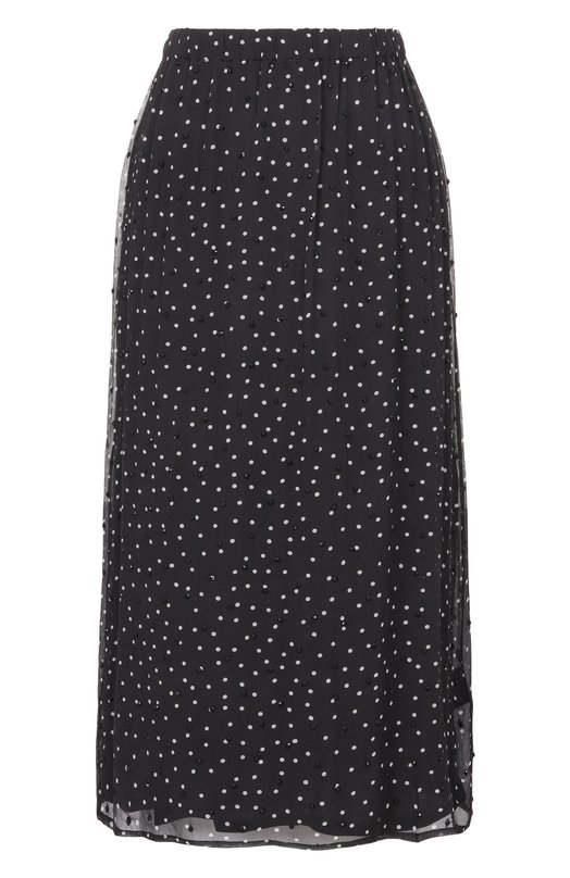 Шелковая юбка Albus Lumen AL.RT26.SKIRT05 Чёрный AL.RT26.SKIRT05