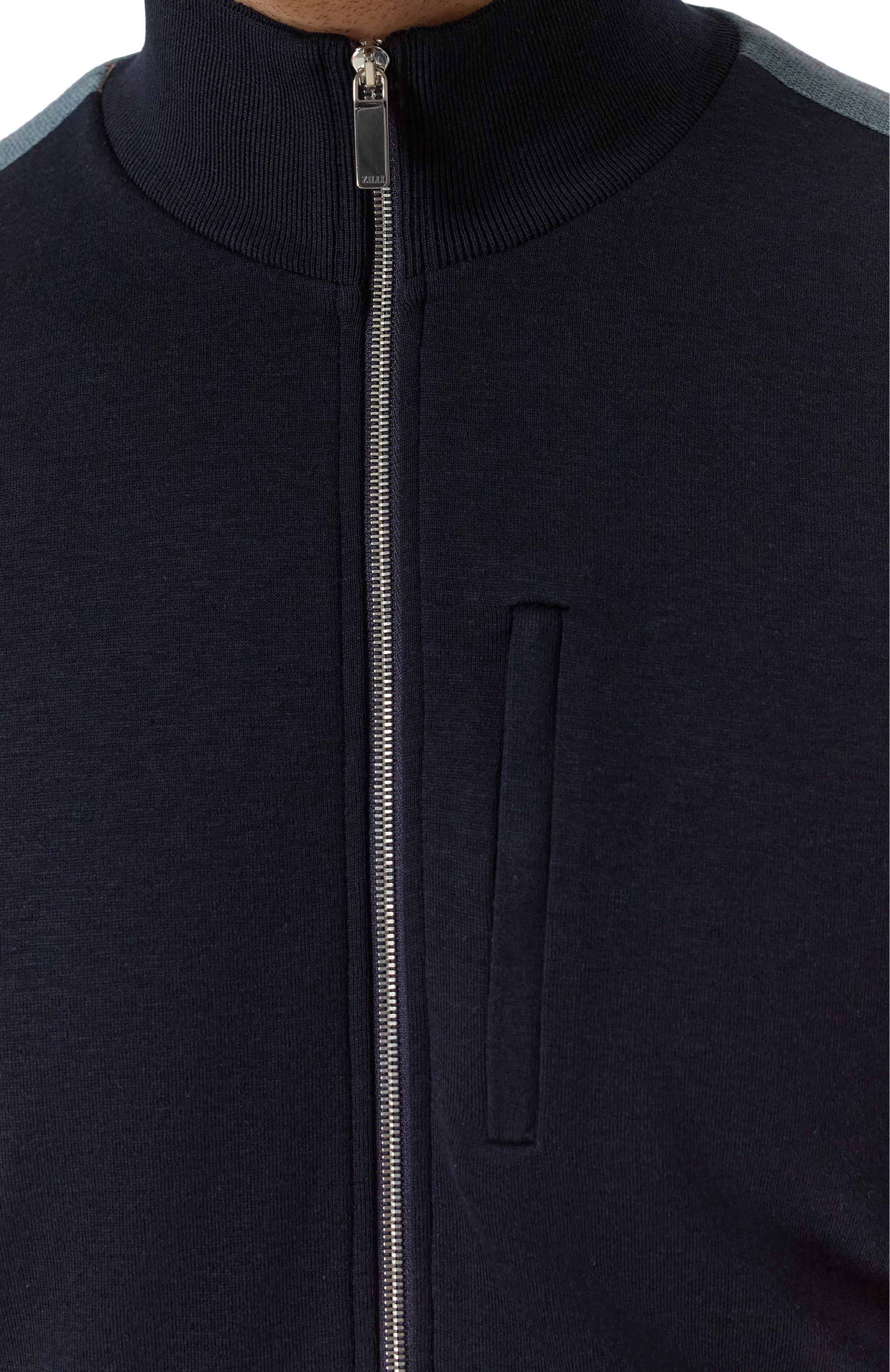 Кардиган из хлопка и шелка ZILLI, арт. JSS001M0142VRIS00, фото 5