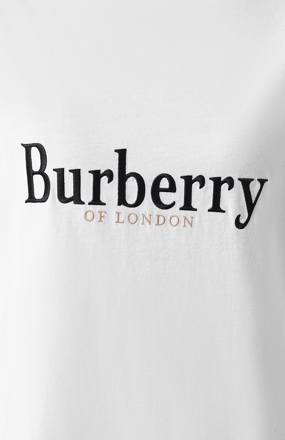 Хлопковая футболка BURBERRY, арт. 8005940, фото 5