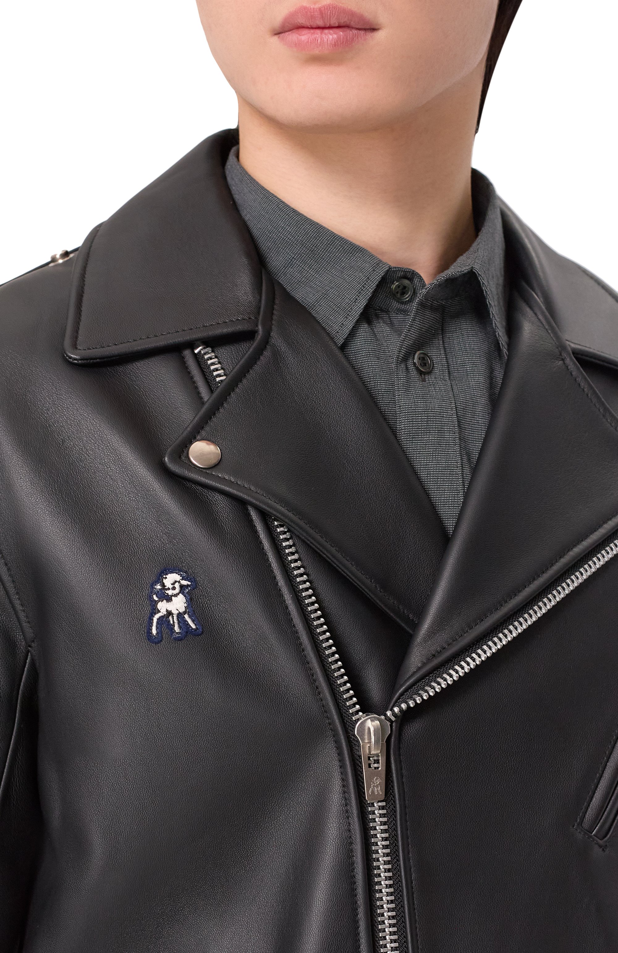 Кожаная куртка UNDERCOVER, арт. US2E4292, фото 5