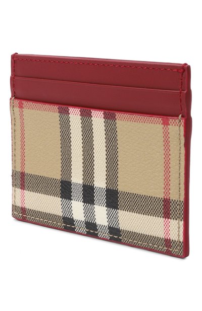 Текстильный футляр для кредитных карт BURBERRY красного цвета по цене 29950 руб., арт. 8116329, фото 2 Текстильный футляр для кредитных карт BURBERRY, арт. 8116329, фото 2