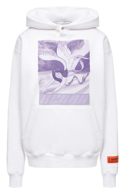 Хлопковое худи HERON PRESTON, арт. HWBB015E20JER0010136, фото 1