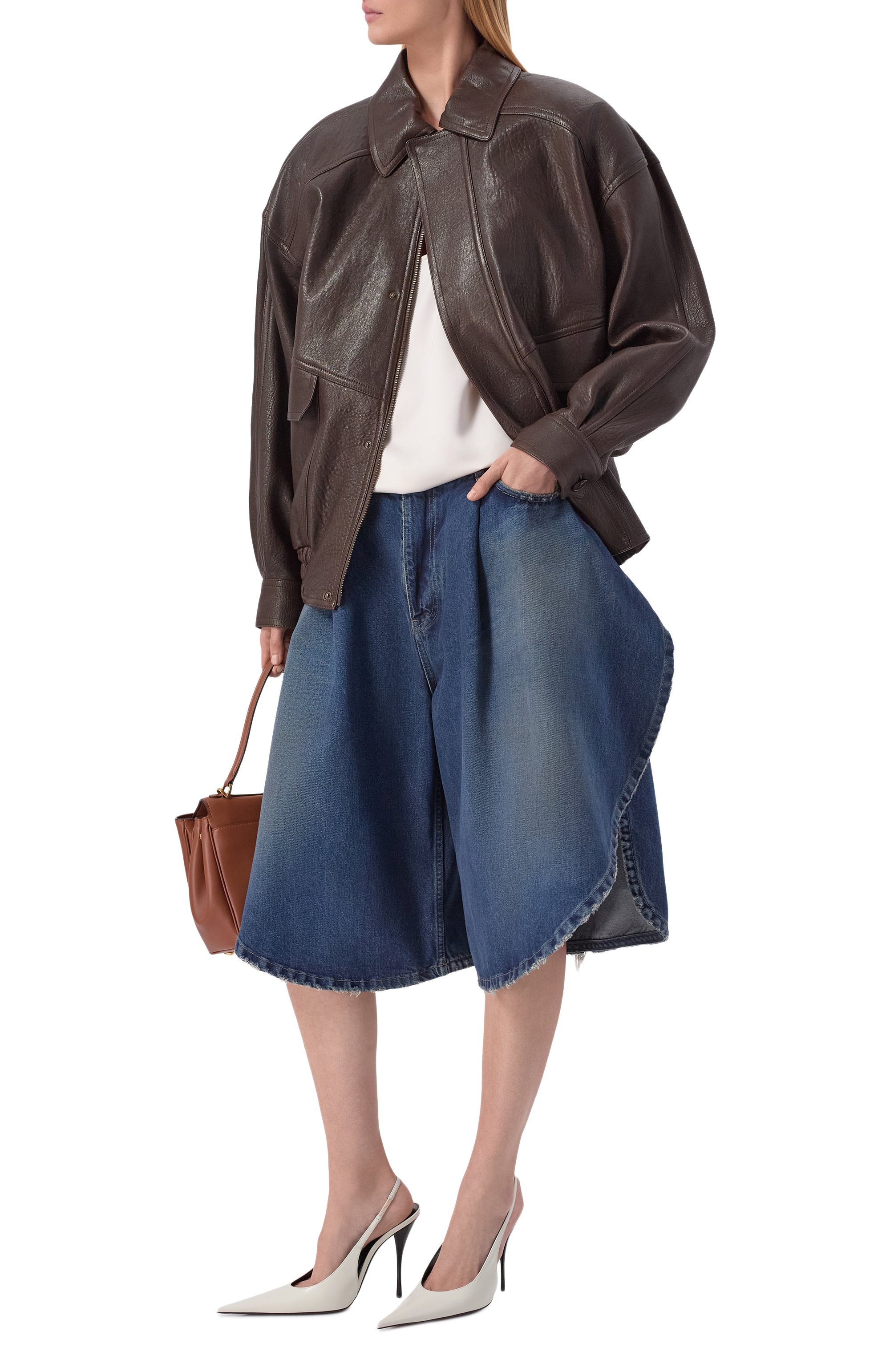 Джинсовые шорты BALENCIAGA, арт. 872219/TRW61, фото 2