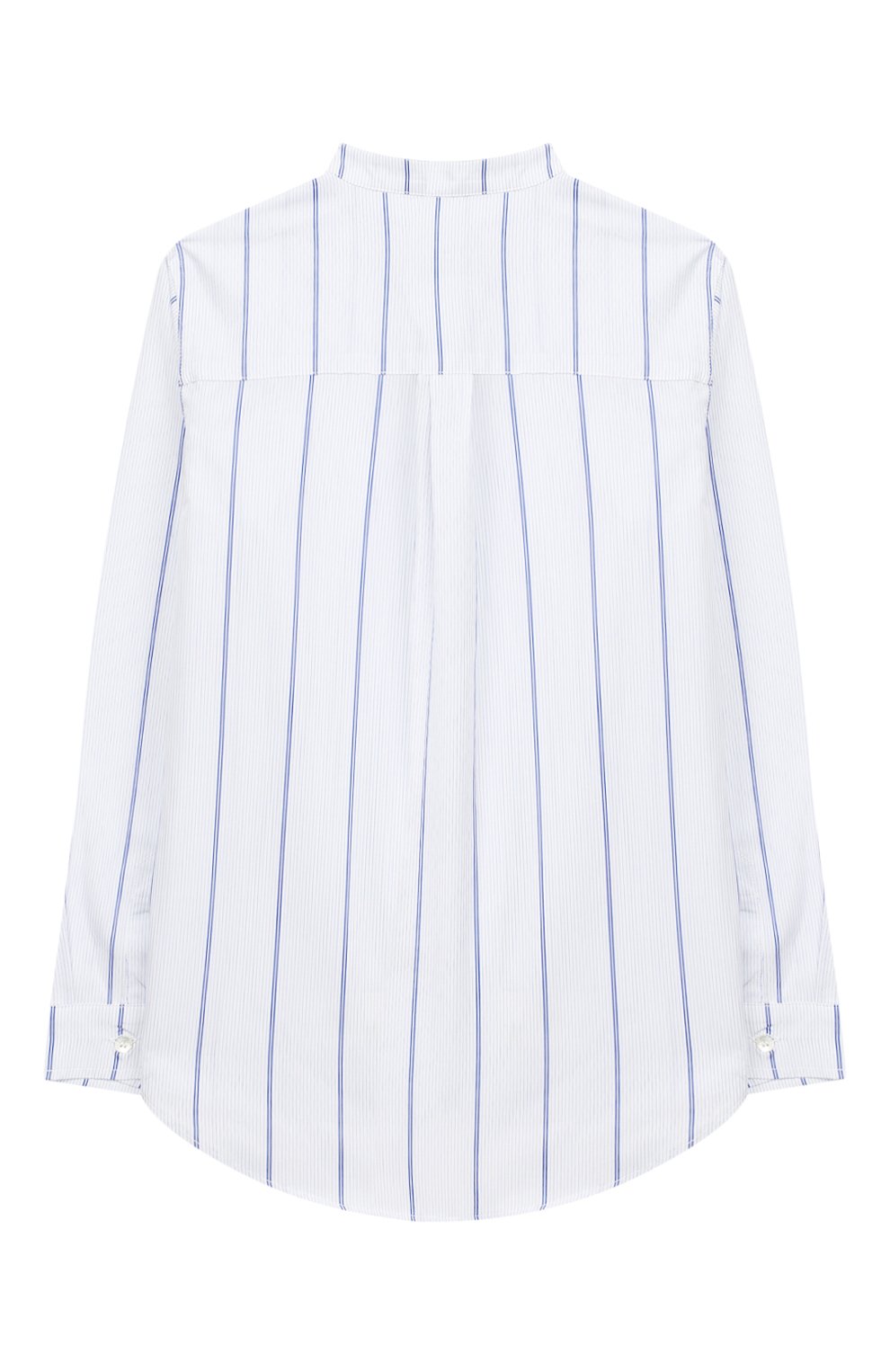 Хлопковая рубашка FENDI голубого цвета по цене 19950 руб., арт. JMC078/A6A9/6A-8A, фото 2 Хлопковая рубашка FENDI, арт. JMC078/A6A9/6A-8A, фото 2