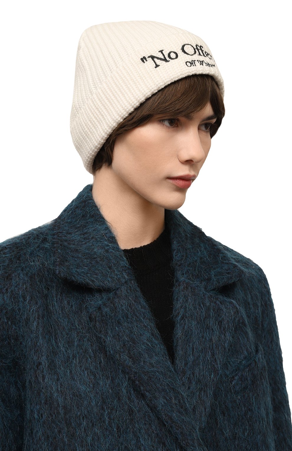 Шерстяная шапка OFF-WHITE, арт. 0WLC017F23KNI003, фото 2